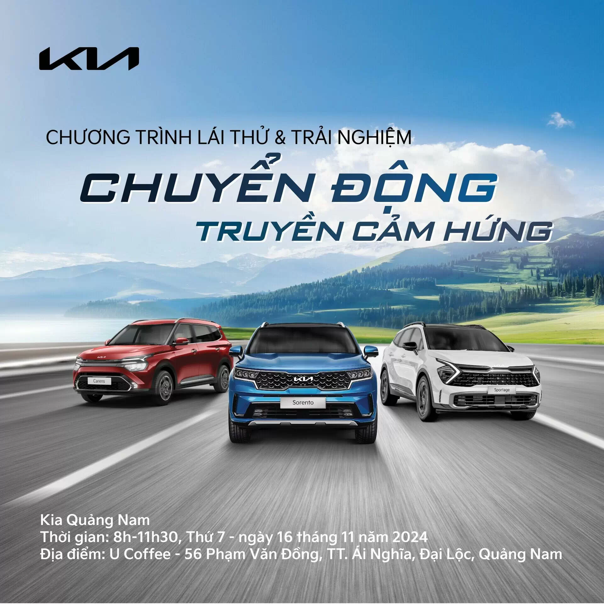 [ĐẠI LỘC] KHÁM PHÁ CẢM GIÁC LÁI ĐẦY CẢM HỨNG CÙNG KIA QUẢNG NAM