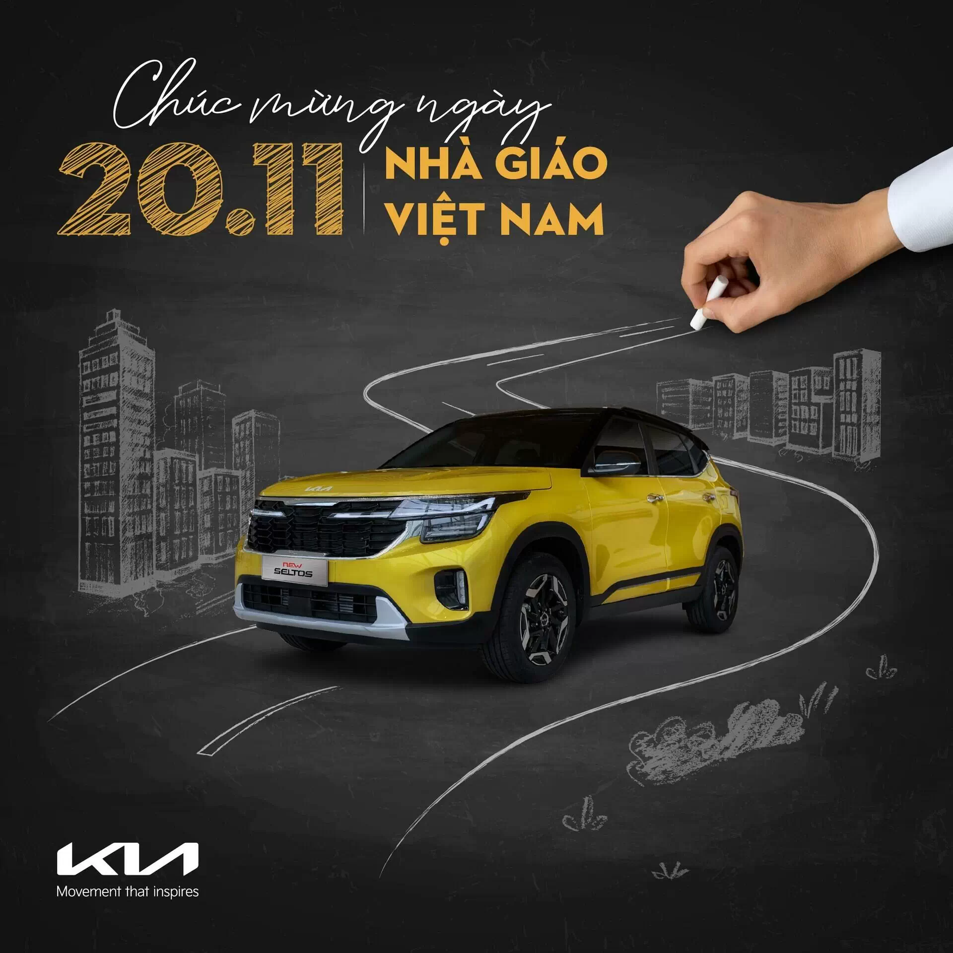 Kia Quảng Nam Chúc Mừng Ngày Nhà Giáo Việt Nam 20.11